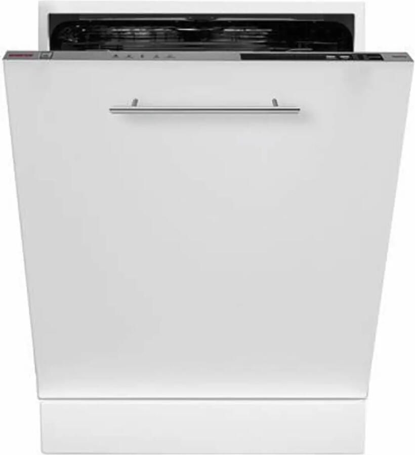 Inventum IVW6008A inbouw vaatwasser 13 couverts Volledig integreerbaar Bestekmand 6 programma s Max nishoogte 87 cm Startuitstel Energielabel D