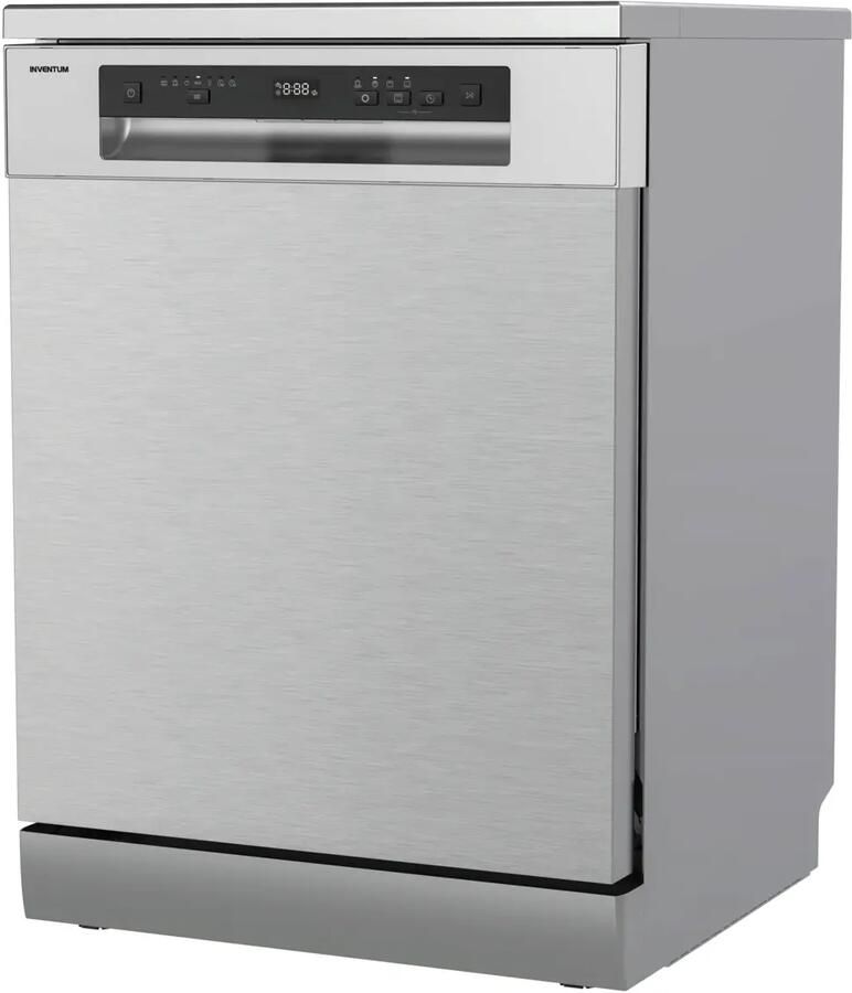 Inventum VVW6036AS Vaatwasser 14 couverts Bestekmand 44 dB 7 programma's Deur opent automatisch Startuitstel Energielabel C Vrijstaand RVS