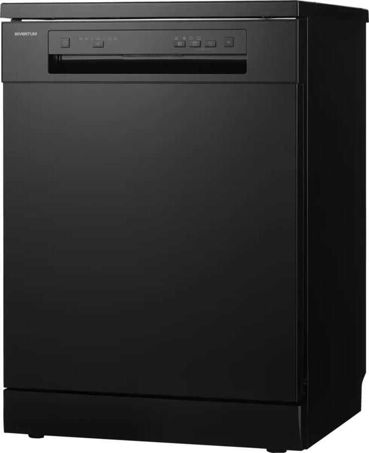 Inventum VVW6046AB energiezuinige vaatwasser 14 couverts Besteklade-Bestekmand Stil: 42 dB 7 programma s Deur opent automatisch Startuitstel Energielabel C Vrijstaand Zwart