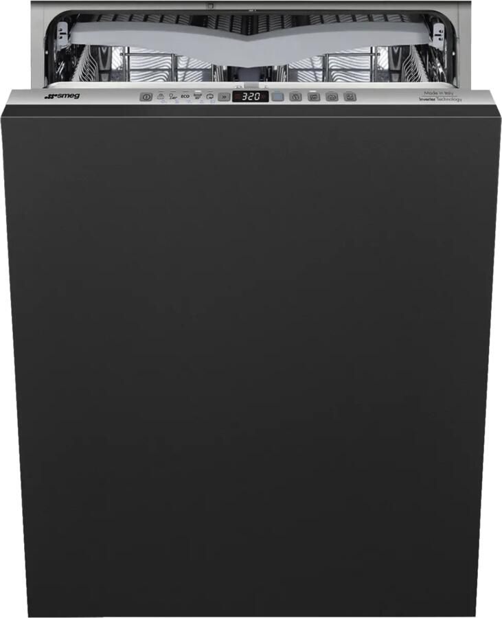 Smeg STL332CH Universeel Esthetisch Inbouw Vaatwasser 60 cm Zilver