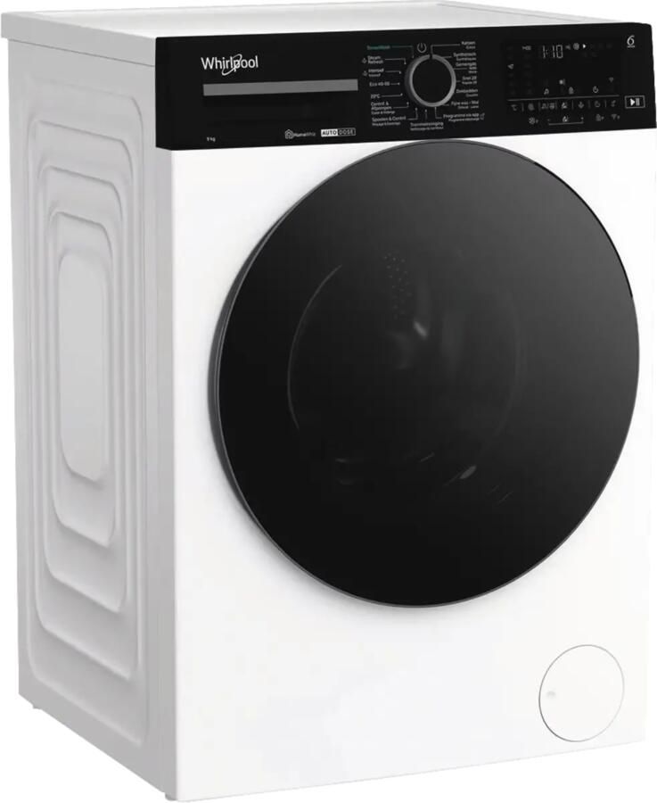 Whirlpool WPM 97W ADS BE wasmachine Voorbelading 9 kg 1351 RPM Wit
