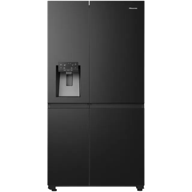 Hisense RS818N4TFC Amerikaanse koelkast, 632 liter, No Frost BlackSteel