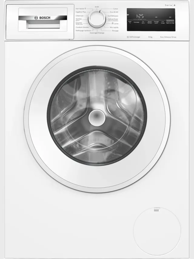 Bosch WAN2827UFR wasmachine voorlader, 8 kg Wit