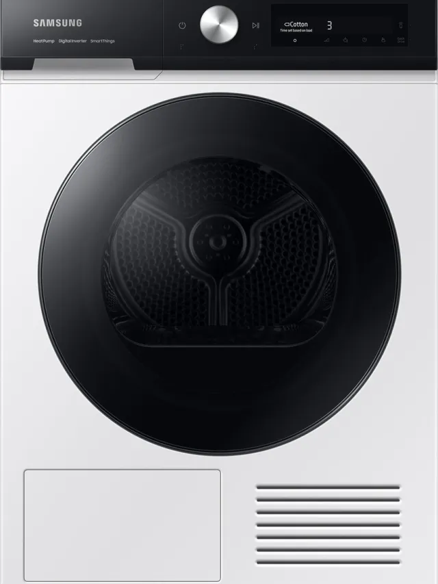Samsung DV90BB7445GES3 wasdroger Vrijstaand Voorbelading 9 kg Wit