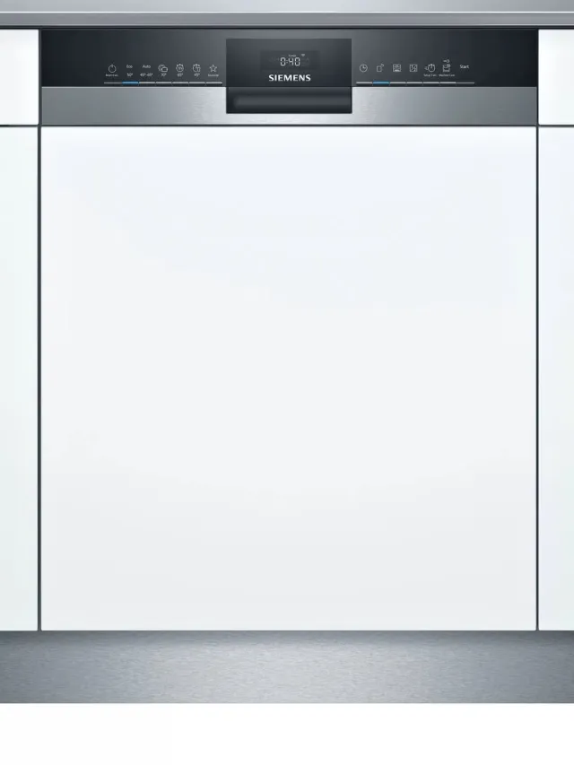 Siemens iQ300 SN53HS42TE vaatwasser Semi-ingebouwd 12 couverts Niet van toepassing