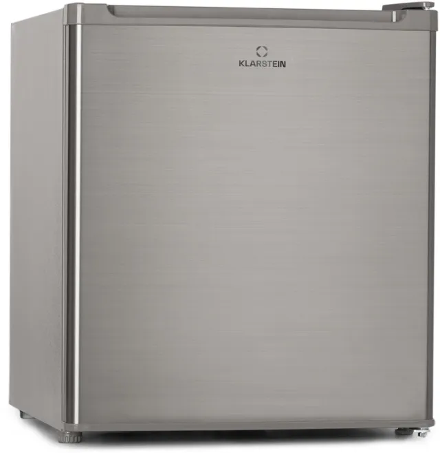 Klarstein Diepvriezer Garfield Eco Vriesvak 4-Sterren 33L Compact - Vrieskast Diepvrieskast - voor Keuken voor Singles - LED Energiezuinig Compact - Freezer Vrieskast Klein Zilver