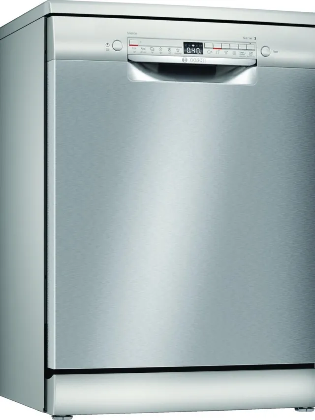 Bosch SMS2HTI72E vrijstaande vaatwasser rvs-look 46 dB Roestvrijstaal