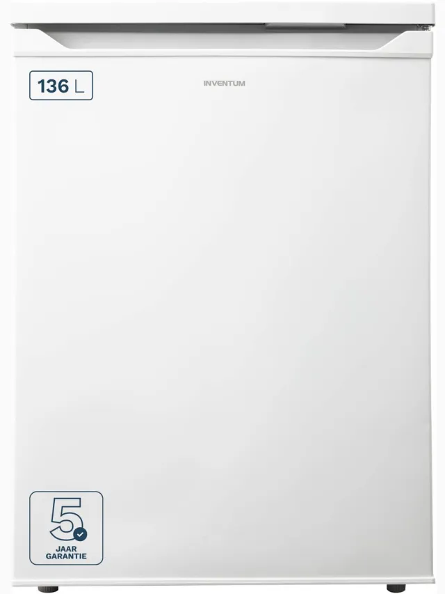 Inventum KV600 tafelmodel koelkast met vriesvak, 136 liter Wit