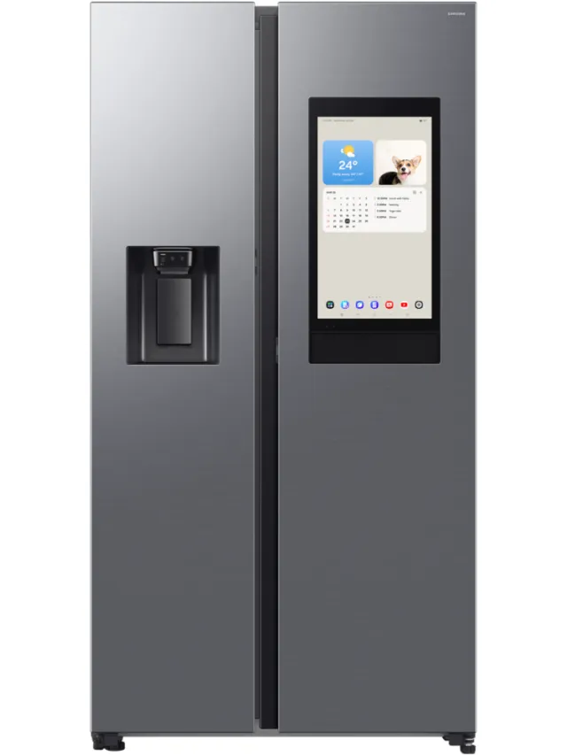 Samsung Bespoke AI Amerikaanse Koelkast Family Hub 614L Mat Inox