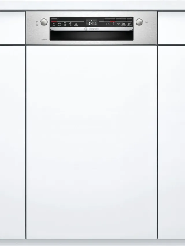Bosch SPI2IKS10E half geintegreerde vaatwasser 45 cm | Semi inbouw Niet van toepassing