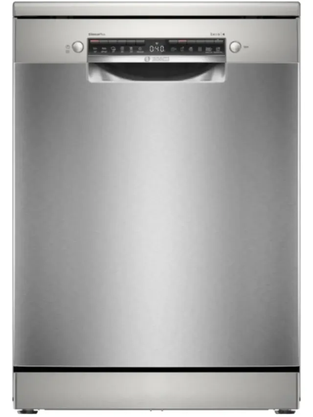 Bosch SMS4EMI06E geborsteld staal