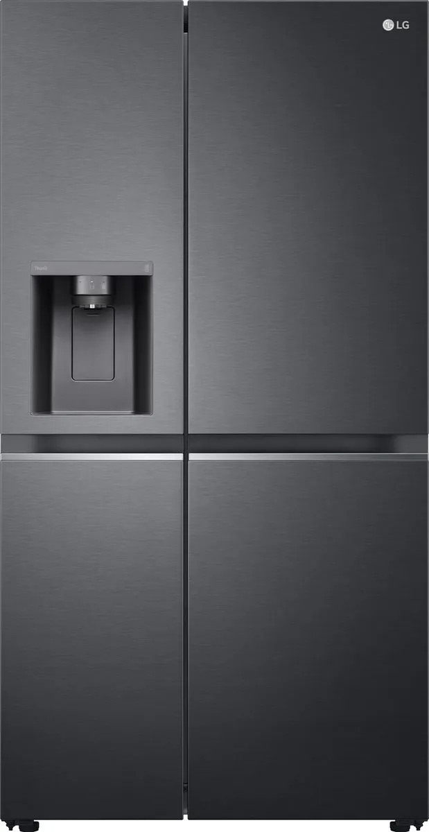 LG GSLV70MCTE Amerikaanse koelkast met Door Cooling+ | 635L inhoud | Total No Frost | Inverter Linear Compressor Matt charcoal