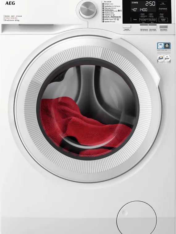 AEG LWR73R842 DualSense - 8/5 kg Wit