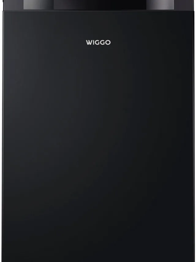 Wiggo WFR-TT8D(B) - Vrijstaand - Kastmodel koelkast - 55cm - Zwart - D