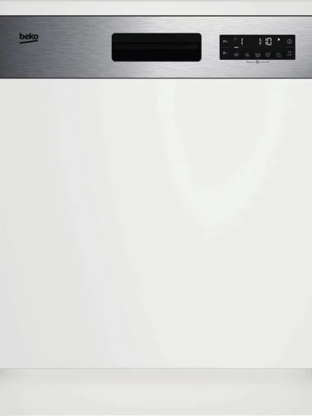 Beko BDSN25530X Semi-ingebouwd 15 couverts Roestvrijstaal