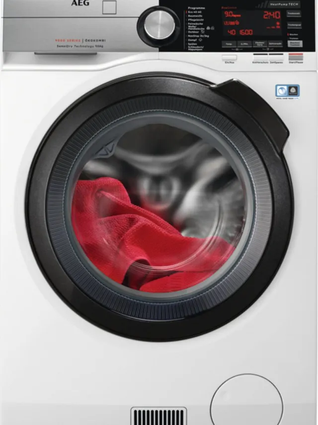 AEG L9WEF80690 | Wasdroogcombinatie | 9 kg | Duits Display | 9000 serie White