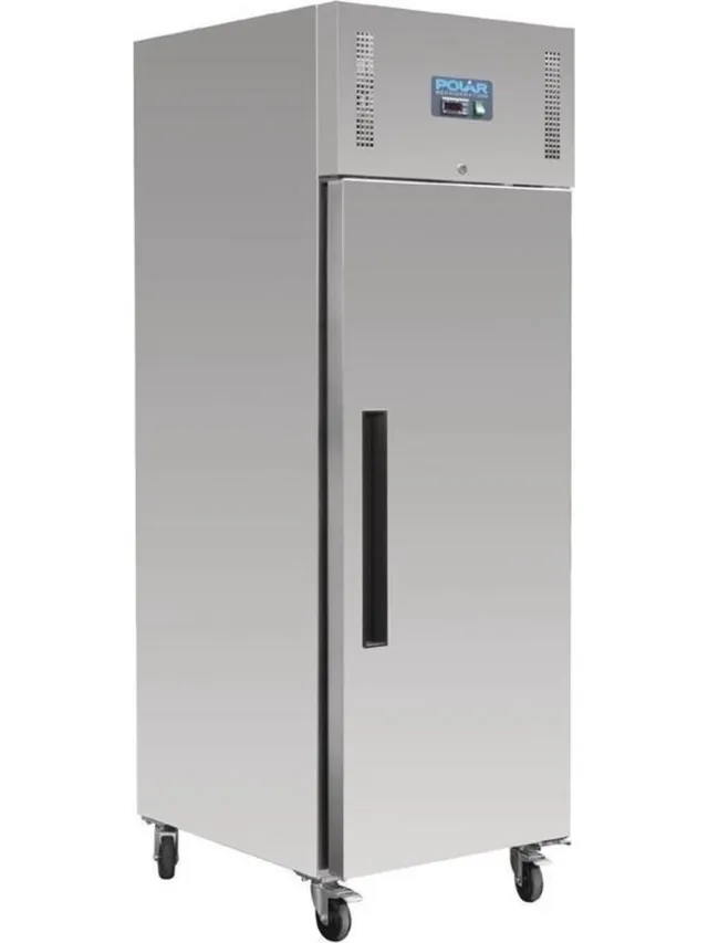 Polar U-serie 1-deurs vriezer met euronorm opslag 850L Multicolor