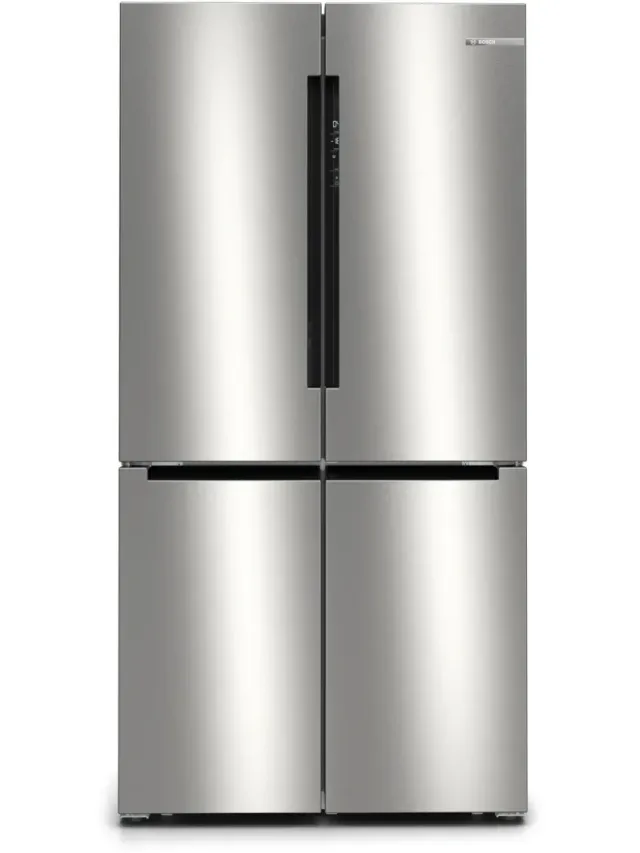 Bosch Amerikaanse koelkast KFN96APEA Zilver