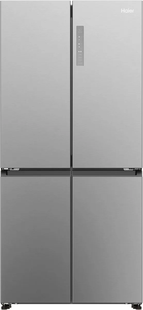 Haier HCR3818DNMM Amerikaanse koelkast, 467 L, 83 cm breed Stainless steel
