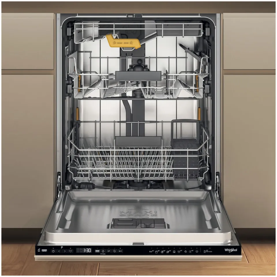 Whirlpool WH8IPB14AM6L0 MaxiSpace vaatwasser zwart, foto 3