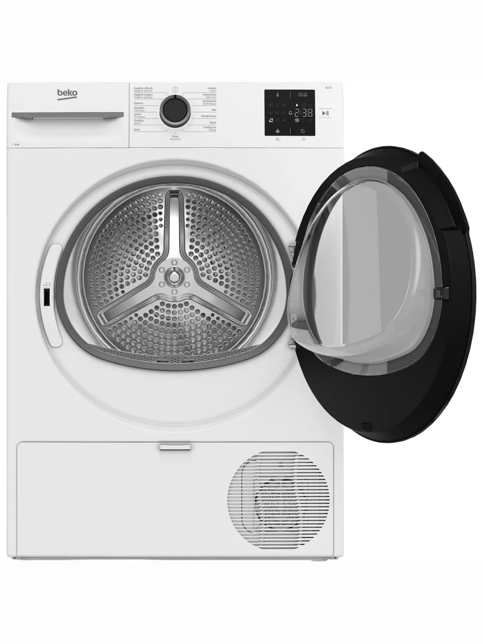 Beko BM3T3924W warmtepompdroger, energieklasse B, wifi wit, foto 3