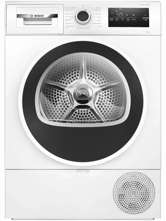 Bosch WTH8520LNL warmtepompdroger wit