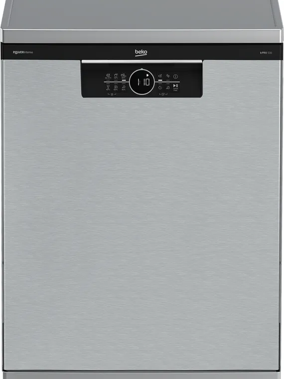 Beko BDFN26560XP vrijstaande vaatwasser, 15 couverts pearl inox, foto 2