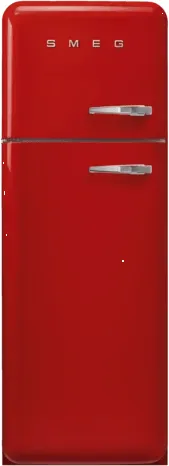 Smeg FAB30LRD6 koel-vriescombinatie, 294 liter, NoFrost Rood