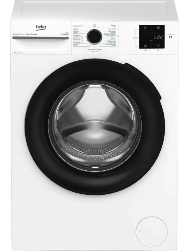 Beko BM3WFT31041W wasmachine wit