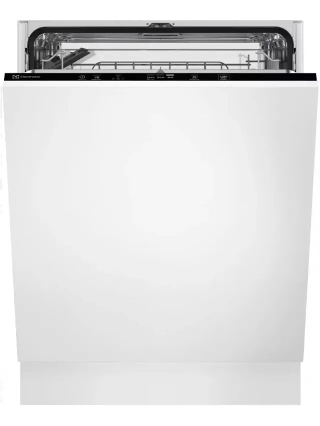 Electrolux EEA27200L Volledig ingebouwd | Stil & zuinig | AirDry | AutoSense | Quick Select Wit