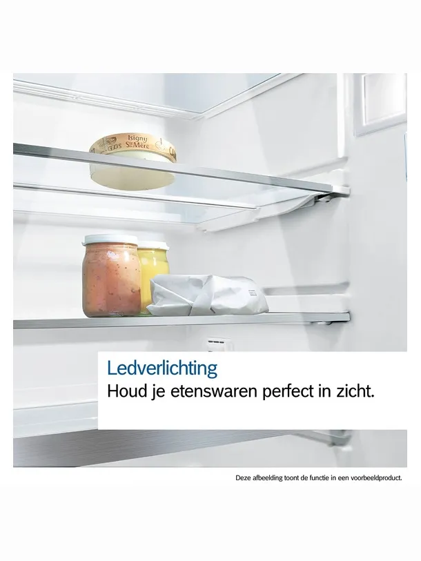 Bosch KIF51AFE0 inbouwkoelkast wit, foto 2