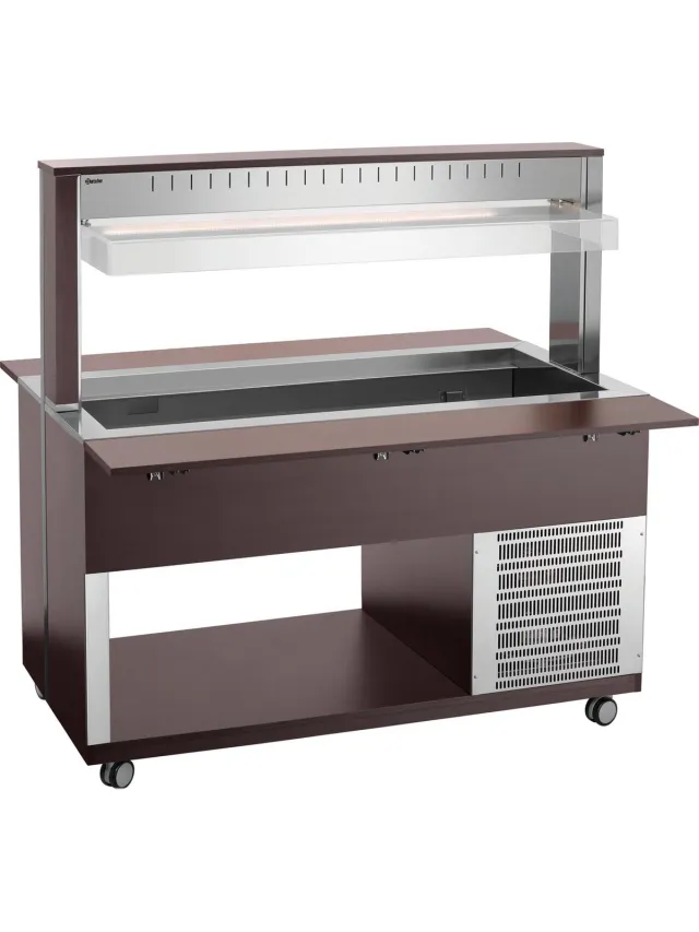 Bartscher Buffetwagen k4110-200w, Bartscher 125544V1 rvs