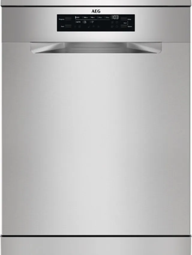 AEG FFB64627ZM - Vrijstaande vaatwasser - 13 couverts - Energielabel C - 44dB - GlassCare - AirDry Roestvrijstaal
