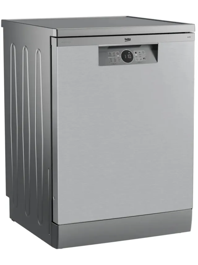 Beko BDFN26440X2 Vrijstaande Vaatwasser – 14 Couverts – RVS – 6 Programma’s – 44 dB Grijs