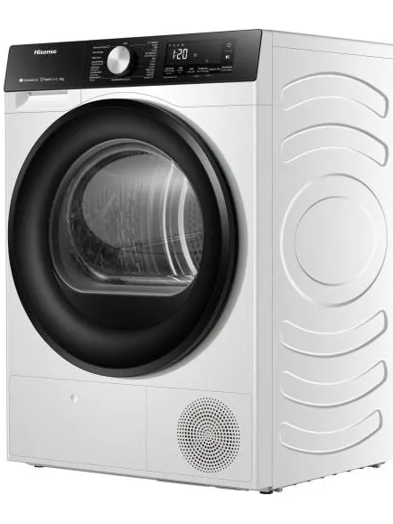 Hisense DH3S802BW2 warmtepompdroger wit, foto 3
