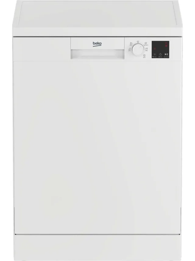 Beko DVN05320W Vrijstaande vaatwasser 13 couverts Wit