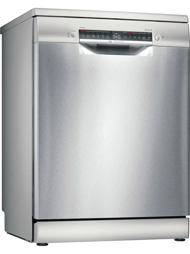 Bosch SMS4HMI07E - Serie 4 - Vrijstaande Vaatwasser - RVS