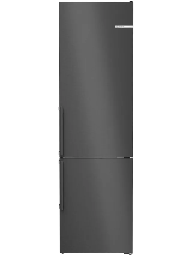 Bosch KGN39VXBT Koel-vriescombinatie Zwart