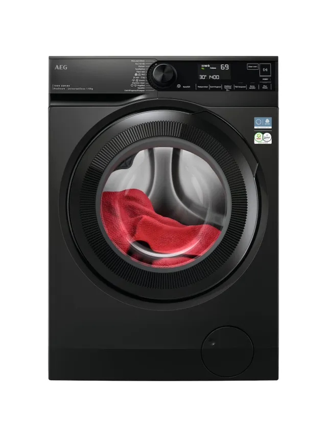 AEG LR7606UDS4 Wasmachine Zwart