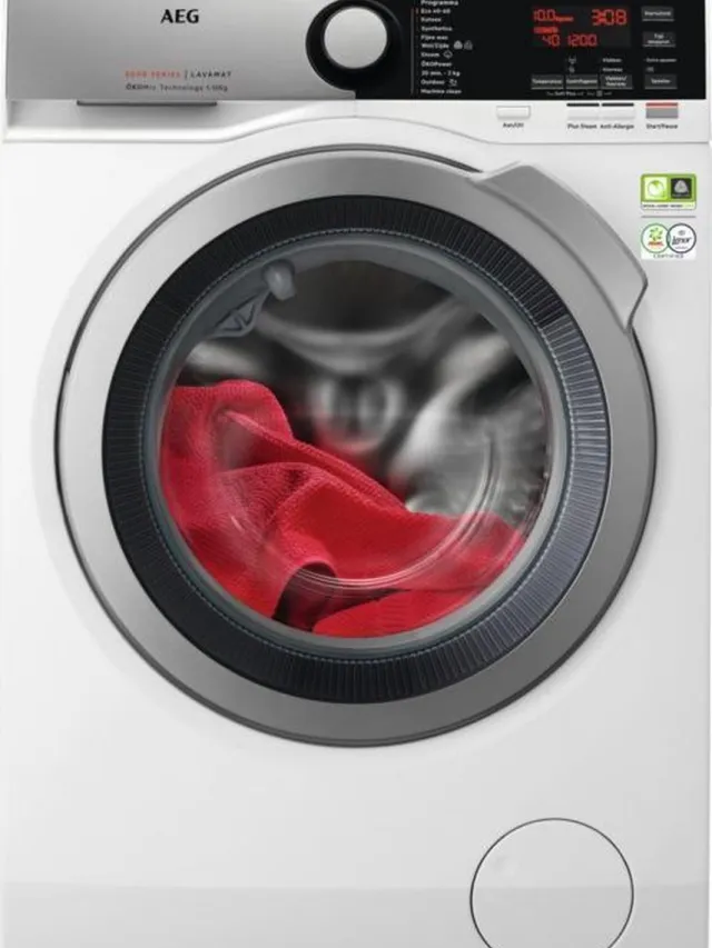 AEG ÖKOMix L8FENS104 - Wasmachine - 10 kg - 1400 toeren - Energielabel A Grijs