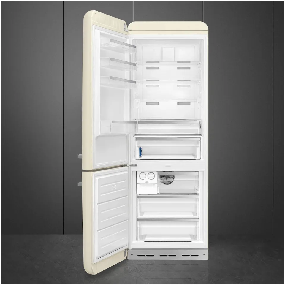 Smeg FAB38LCR6 koel-vriescombinatie, 481 liter, No Frost crème, foto 3