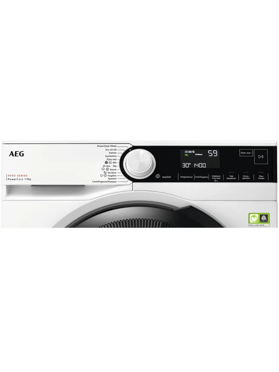 AEG LR85944 PowerCare wasmachine wit, foto 3
