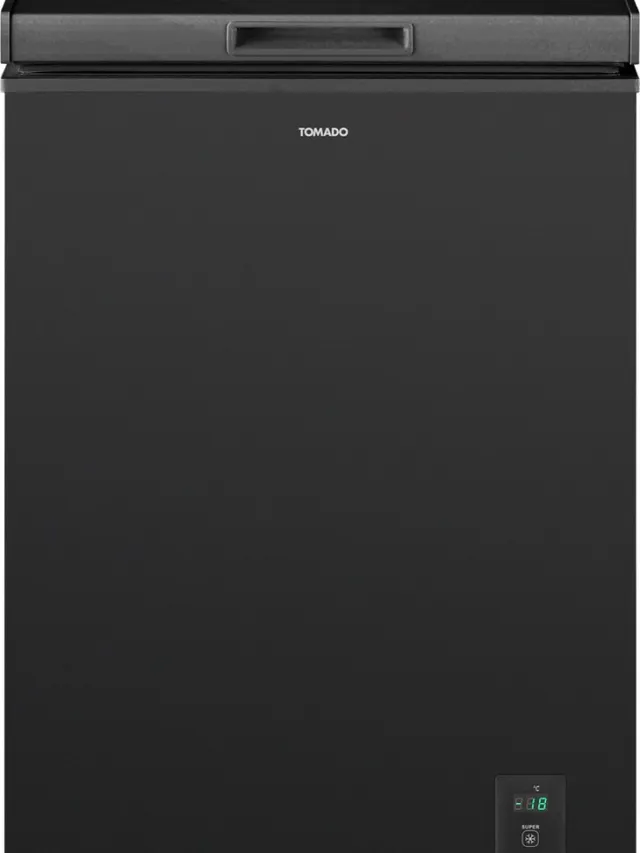 Tomado TCF0991B vrieskist, 99 liter, Low Frost, zwart