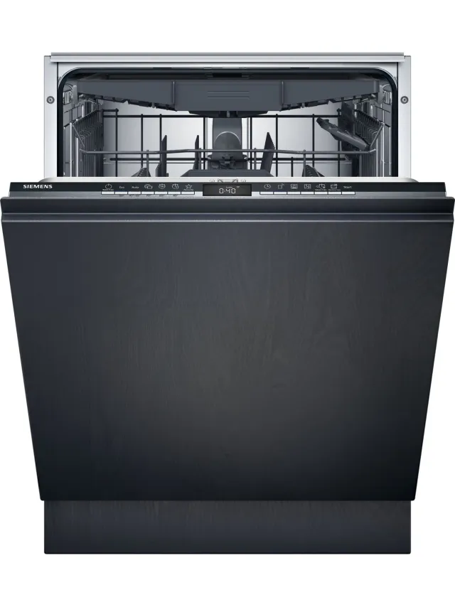 Siemens SX63EX01CE - iQ300 - Inbouwvaatwasser - Volledig integreerbaar - 60 cm - Hoog model - Zeer stil - varioSpeed Plus je vaat tot wel drie keer zo snel schoon - home connect Niet van toepassing