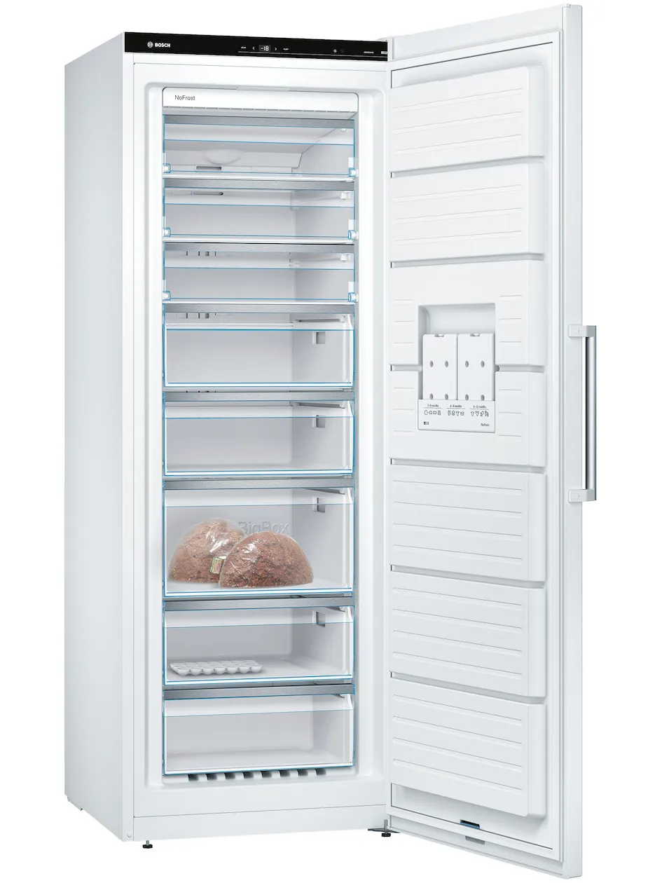 Bosch GSN58DWDV Vrieskast Wit, foto 2