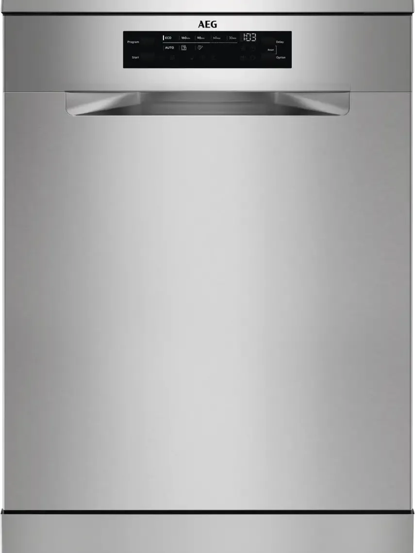 AEG FFB33607ZM vrijstaande vaatwasser inox, foto 2