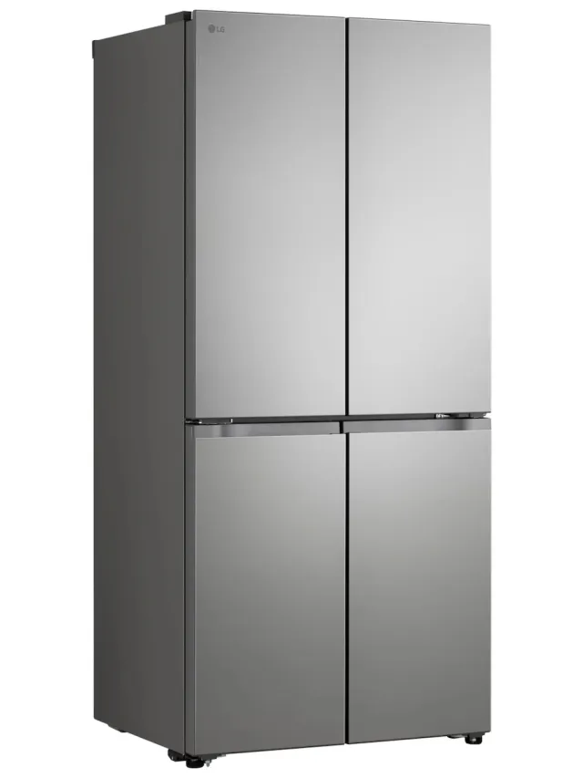 LG GMBS30SDPY Amerikaanse koelkast, 580 L, vriezer onder zilver, foto 2