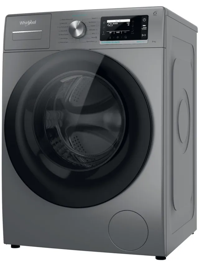 Whirlpool W7 99S SILENCE EE wasmachine 9 kg Zilver