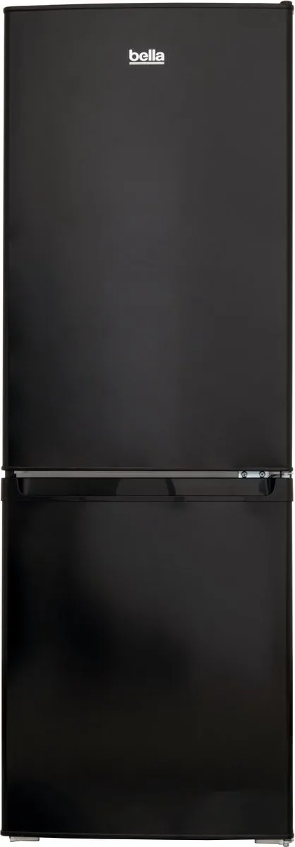 Bella BKGC225.1BE koel-vriescombinatie, 173 liter, vriezer onder Black