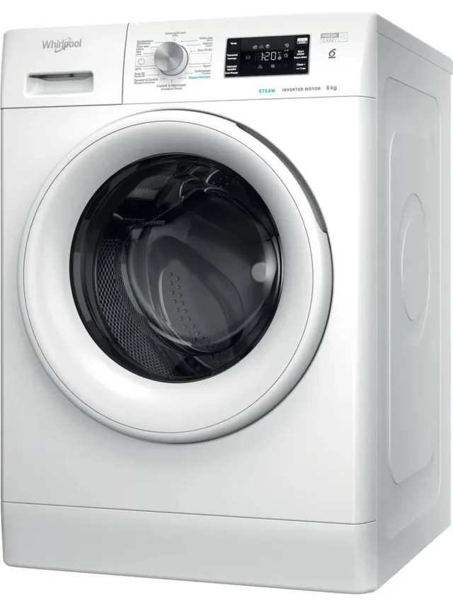 Whirlpool FFBBE 8458 WEV wasmachine Voorlader 8 kg 1400 RPM Wit